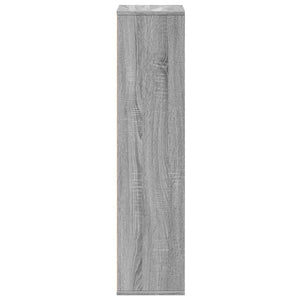 Βιβλιοθήκη Γκρι Sonoma 50x25x105 εκ. από Επεξεργ. Ξύλο