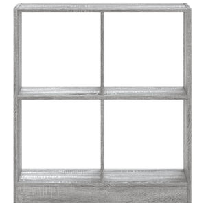 Βιβλιοθήκη Γκρι Sonoma 68,5x32x75 κ. από Επεξεργ. Ξύλο