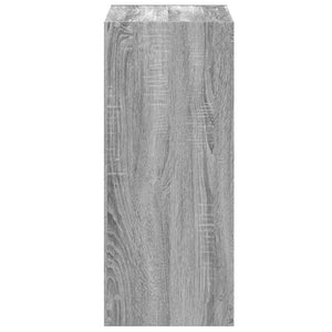 Βιβλιοθήκη Γκρι Sonoma 68,5x32x75 κ. από Επεξεργ. Ξύλο