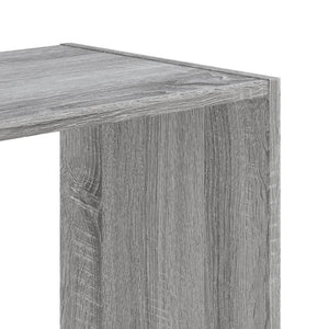 Βιβλιοθήκη Γκρι Sonoma 68,5x32x75 κ. από Επεξεργ. Ξύλο