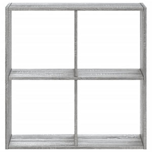 Βιβλιοθήκη Γκρι Sonoma 68,5x32x68,5 εκ. από Επεξεργ. Ξύλο - Pakobazaar