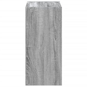 Βιβλιοθήκη Γκρι Sonoma 68,5x32x68,5 εκ. από Επεξεργ. Ξύλο - Pakobazaar
