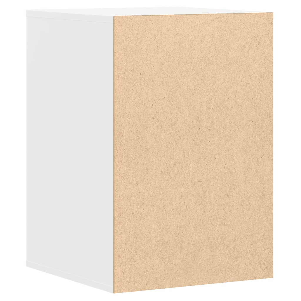 Συρταριέρα Γωανική Λευκή 40x41x58 εκ. από Επεξεργασμένο Ξύλο - Pakobazaar