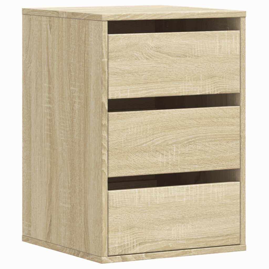 Συρταριέρα Sonoma Δρυς 40x41x58 εκ. από Επεξεργ. Ξύλο - Pakobazaar