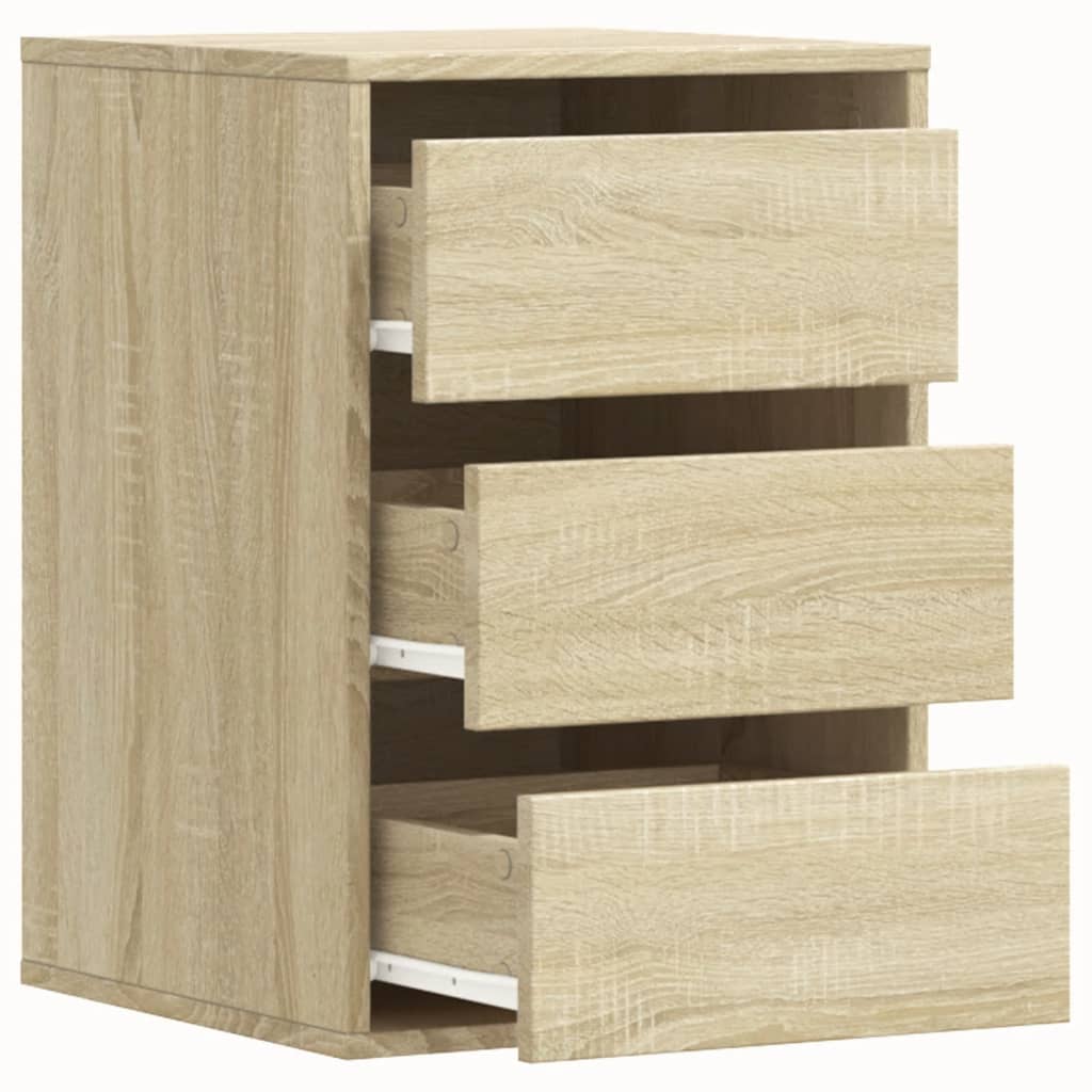 Συρταριέρα Sonoma Δρυς 40x41x58 εκ. από Επεξεργ. Ξύλο - Pakobazaar