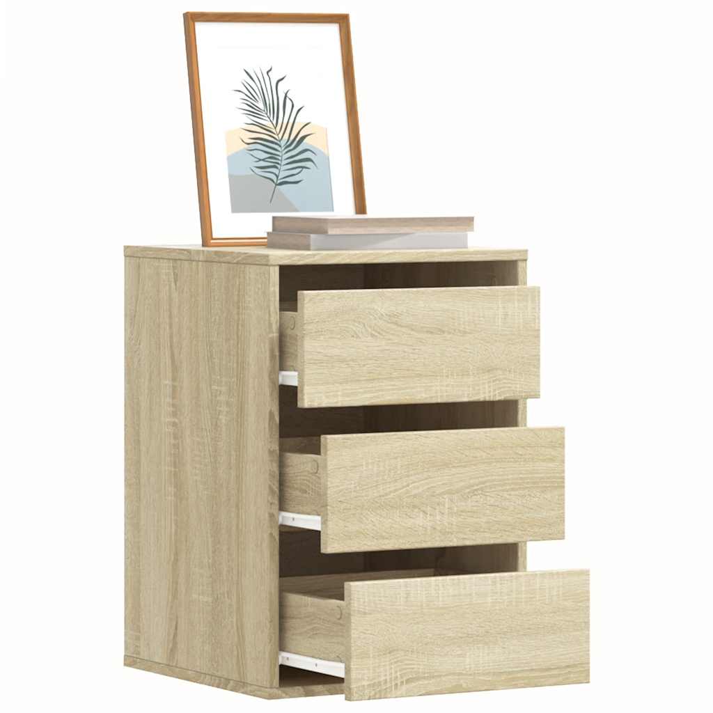 Συρταριέρα Sonoma Δρυς 40x41x58 εκ. από Επεξεργ. Ξύλο - Pakobazaar
