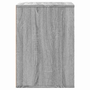Συρταριέρα Γκρι Sonoma 60x41x58 εκ. από Επεξεργ. Ξύλο