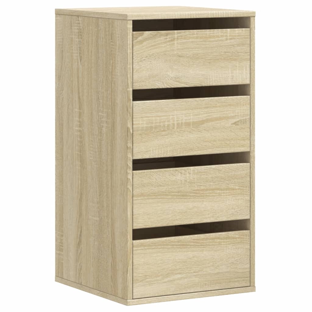 Συρταριέρα Sonoma Δρυς 40x41x76 εκ. από Επεξεργ. Ξύλο