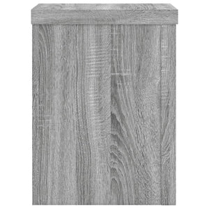 Βάσεις Φυτών 2 Τεμ. Γκρι Sonoma 15x15x20 εκ. Επεξεργασμένο Ξύλο
