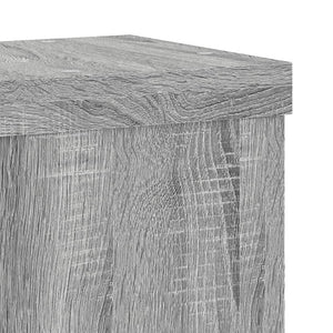 Βάσεις Φυτών 2 Τεμ. Γκρι Sonoma 15x15x20 εκ. Επεξεργασμένο Ξύλο