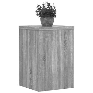 Βάσεις Φυτών 2 Τεμ. Γκρι Sonoma 20x20x30 εκ. Επεξεργασμένο Ξύλο - Pakobazaar