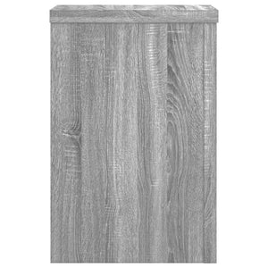 Βάσεις Φυτών 2 Τεμ. Γκρι Sonoma 20x20x30 εκ. Επεξεργασμένο Ξύλο - Pakobazaar