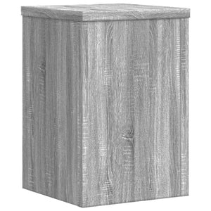 Βάσεις Φυτών 2 Τεμ. Γκρι Sonoma 20x20x30 εκ. Επεξεργασμένο Ξύλο - Pakobazaar