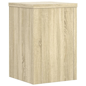 Βάσεις Φυτών 2Τεμ. Sonoma Δρυς 25x25x35εκ. Επεξεργασμένο Ξύλο - Pakobazaar