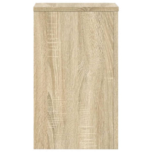 Βάσεις Φυτών 2 Τεμ. Sonoma Δρυς 30x30x50 εκ. Επεξεργασμένο Ξύλο