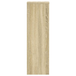 Βάσεις Φυτών 2 Τεμ. Sonoma Δρυς 25x25x80 εκ. Επεξεργασμένο Ξύλο - Pakobazaar