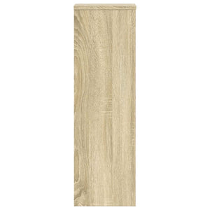 Βάσεις Φυτών 2 Τεμ. Sonoma Δρυς 25x25x80 εκ. Επεξεργασμένο Ξύλο - Pakobazaar