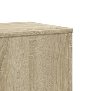 Βάσεις Φυτών Sonoma Δρυς 33x33x100εκ. Επεξεργασμένο Ξύλο - Pakobazaar