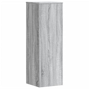 Βάσεις Φυτών Γκρι Sonoma 33x33x100εκ. Επεξεργασμένο Ξύλο