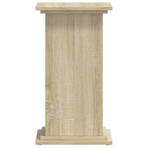 Βάσεις Φυτών Sonoma Δρυς 33x33x60 εκ. Επεξεργασμένο Ξύλο - Pakobazaar
