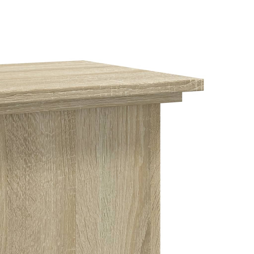 Βάσεις Φυτών Sonoma Δρυς 33x33x60 εκ. Επεξεργασμένο Ξύλο - Pakobazaar