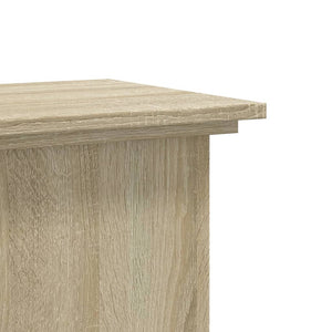 Βάσεις Φυτών Sonoma Δρυς 33x33x60 εκ. Επεξεργασμένο Ξύλο - Pakobazaar