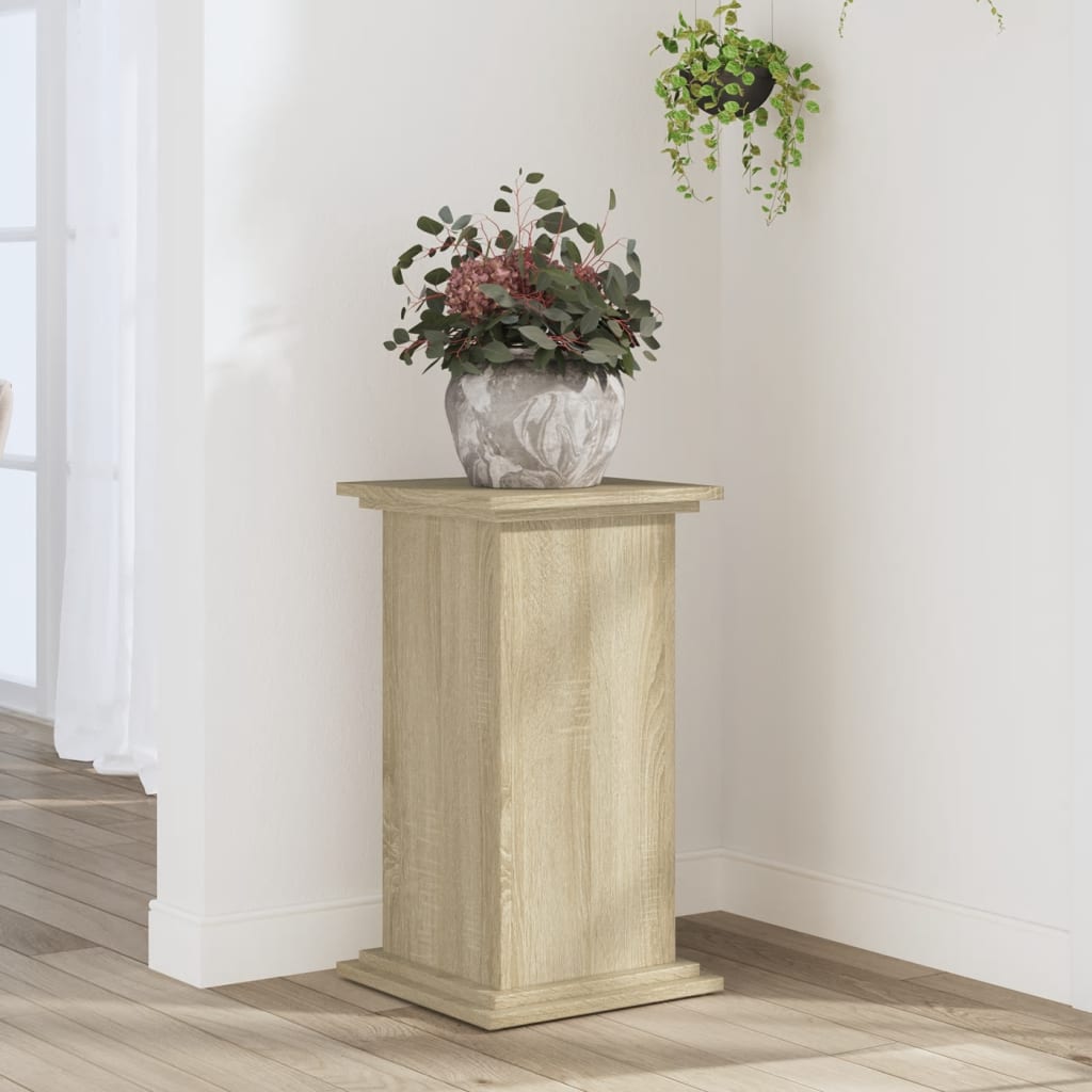 Βάσεις Φυτών Sonoma Δρυς 33x33x60 εκ. Επεξεργασμένο Ξύλο - Pakobazaar