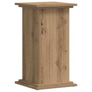 Βάσεις Φυτών Αρτισιανή Δρυς 33x33x60 εκ. Επεξ. Ξύλο