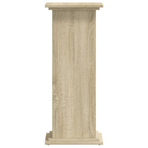 Βάσεις Φυτών Sonoma Δρυς 33x33x80εκ. Επεξεργασμένο Ξύλο - Pakobazaar