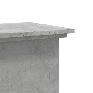 Βάσεις Φυτών Γκρι Σκυρ. 33x33x80 εκ. Επεξεργασμένο Ξύλο