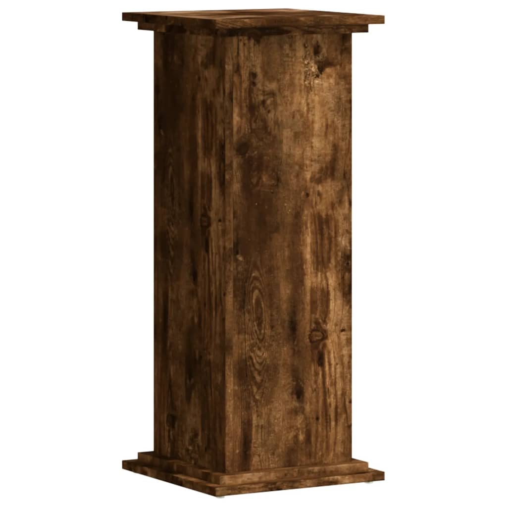 Βάσεις Φυτών Καπνιστή Δρυς 33x33x80 εκ Επεξεργασμένο Ξύλο - Pakobazaar