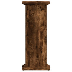 Βάσεις Φυτών Καπνιστή Δρυς 33x33x80 εκ Επεξεργασμένο Ξύλο - Pakobazaar