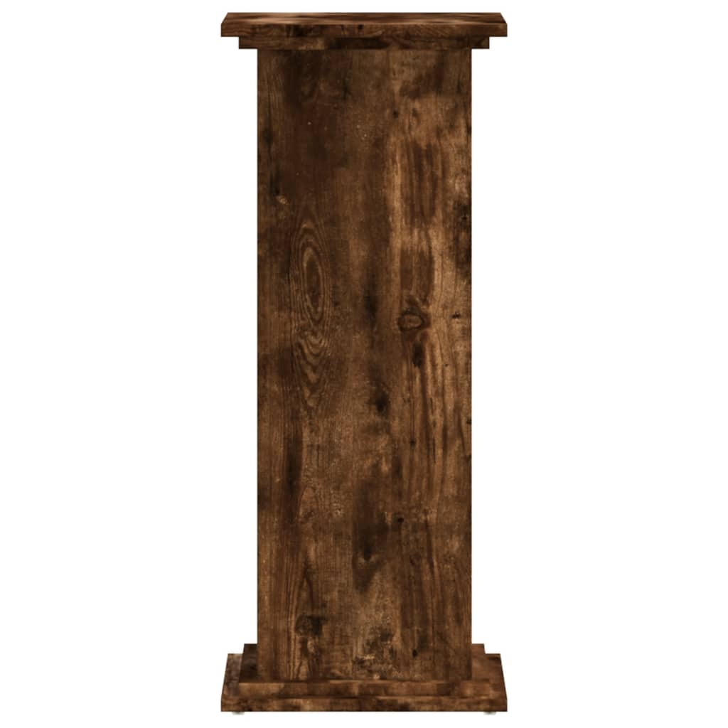 Βάσεις Φυτών Καπνιστή Δρυς 33x33x80 εκ Επεξεργασμένο Ξύλο - Pakobazaar