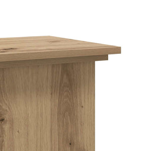 Βάσεις Φυτών Αρτισιανή Δρυς 33x33x80 εκ. Επεξ. Ξύλο - Pakobazaar