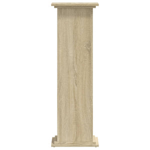 Βάσεις Φυτών Sonoma Δρυς 33x33x100εκ. Επεξεργασμένο Ξύλο
