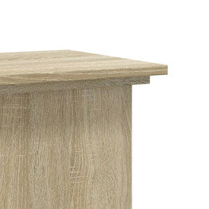 Βάσεις Φυτών Sonoma Δρυς 33x33x100εκ. Επεξεργασμένο Ξύλο