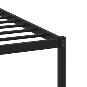 Σκελετός Κρεβ. Χωρίς Στρώμα Καπνιστή Δρυς 160x200 εκ. Μεταλλικό