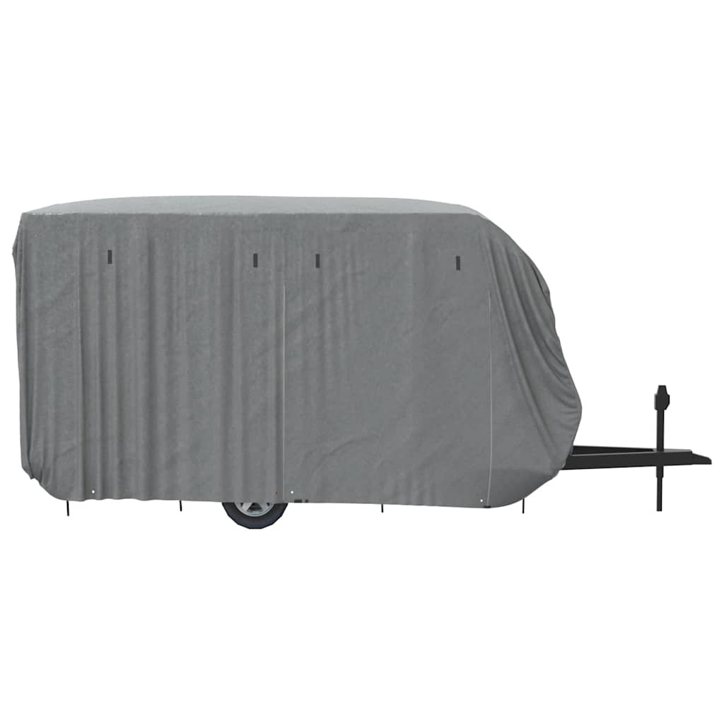 Κάλυμμα τροχόσπιτου Γκρι 460x250x220 cm Μη υφασμένο ύφασμα