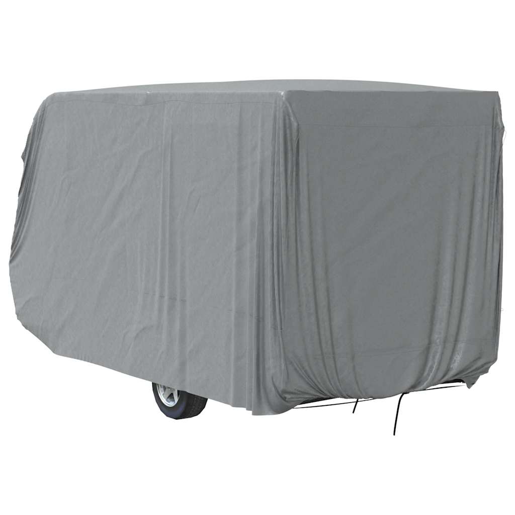Κάλυμμα τροχόσπιτου Γκρι 460x250x220 cm Μη υφασμένο ύφασμα