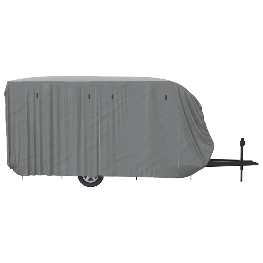 Κάλυμμα τροχόσπιτου Γκρι 550x250x220 cm Μη υφασμένο ύφασμα