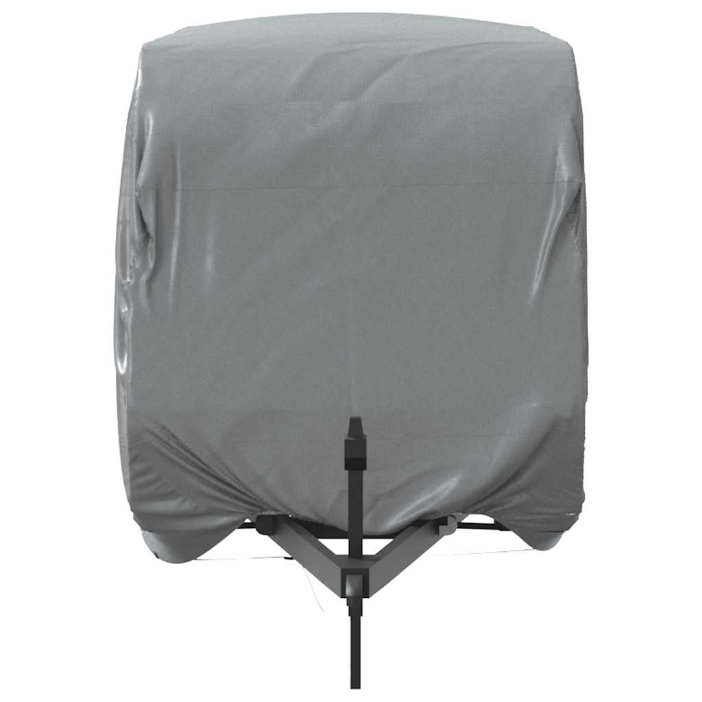 Κάλυμμα τροχόσπιτου Γκρι 610x250x220 cm Μη υφασμένο ύφασμα