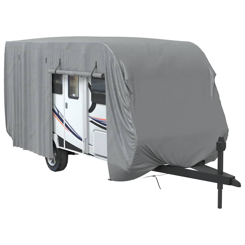 Κάλυμμα τροχόσπιτου Γκρι 670x250x220 cm Μη υφασμένο ύφασμα - Pakobazaar