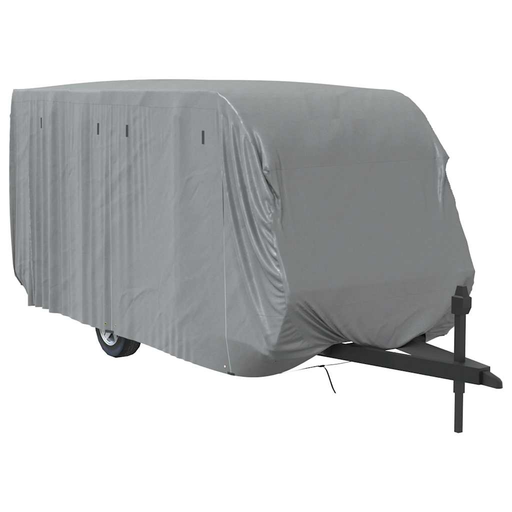 Κάλυμμα τροχόσπιτου Γκρι 670x250x220 cm Μη υφασμένο ύφασμα - Pakobazaar