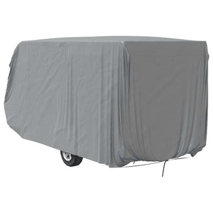 Κάλυμμα τροχόσπιτου Γκρι 670x250x220 cm Μη υφασμένο ύφασμα - Pakobazaar