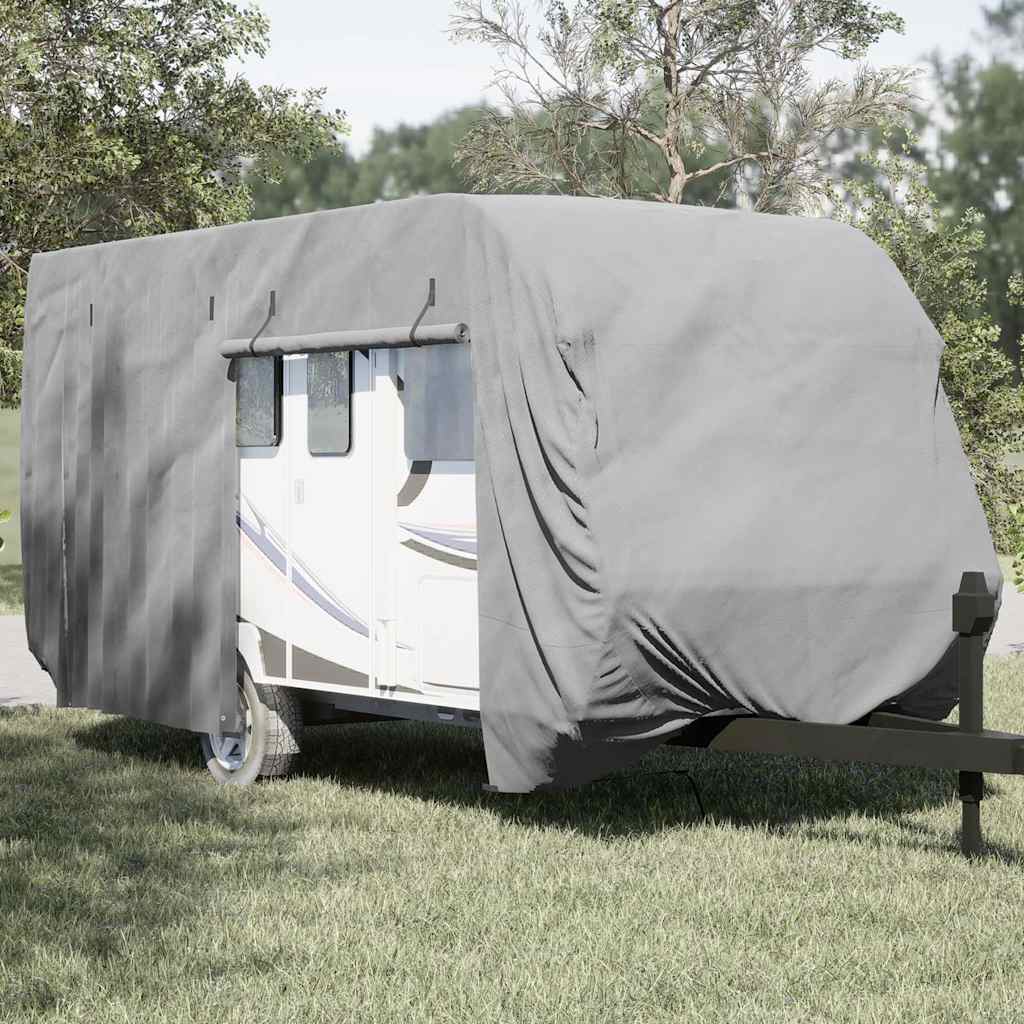 Κάλυμμα τροχόσπιτου Γκρι 670x250x220 cm Μη υφασμένο ύφασμα - Pakobazaar