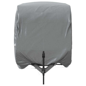 Κάλυμμα τροχόσπιτου Γκρι 732x250x220 cm Μη υφασμένο ύφασμα