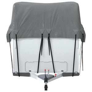 Κάλυψη οροφής τροχόσπιτου Γκρι 700x300 cm Μη υφασμένο ύφασμα