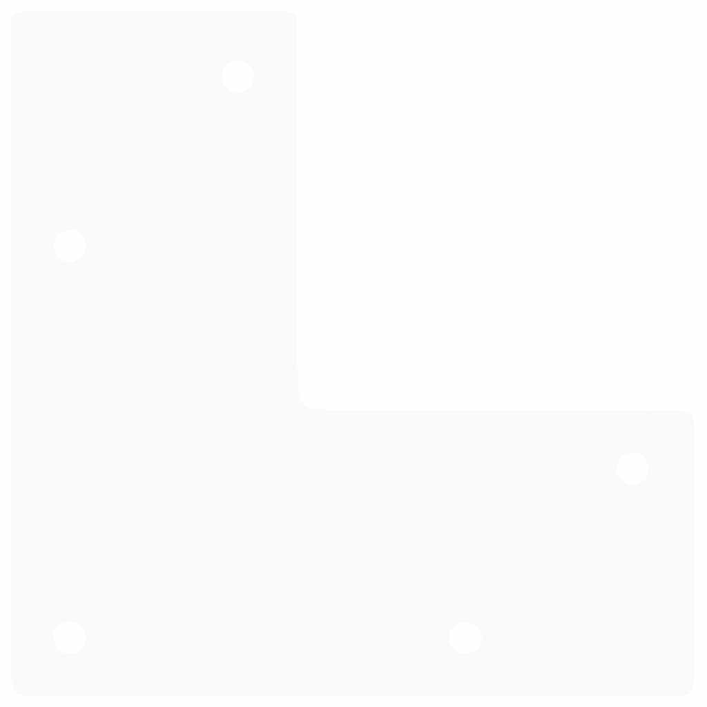 πόδια φουρκέτας για τραπέζια κονσόλας 4 τεμ. Λευκό 72 εκ. Μασίφ ατσάλι - Pakobazaar