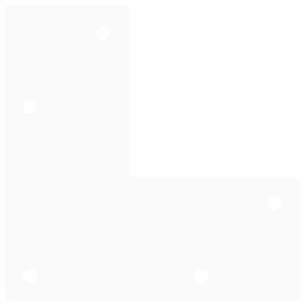 Πόδια Φουρκέτας για Τραπεζάκι Σαλονιού 4 τεμ. Λευκά 20 εκ. από Μασίφ Ατσάλι