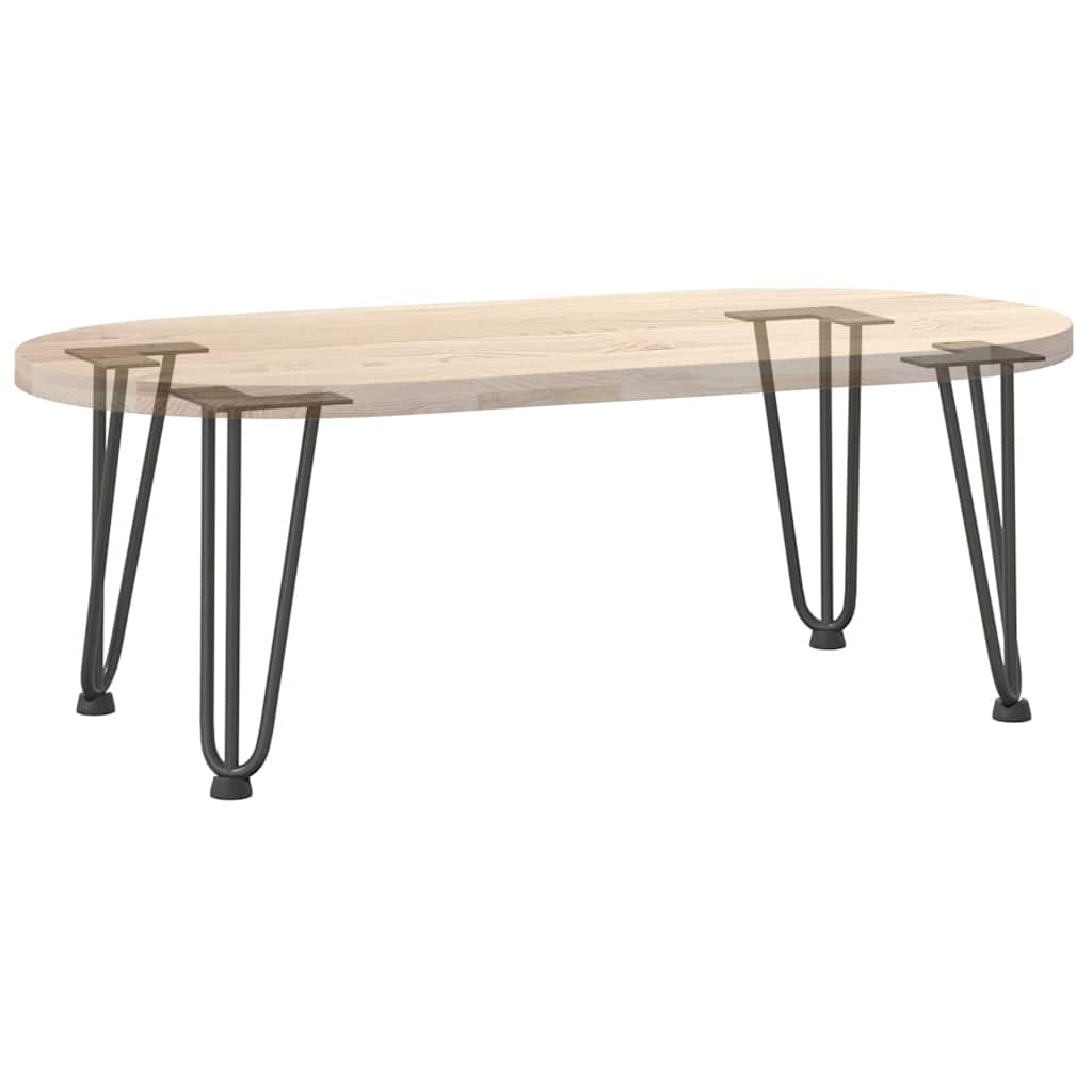 Πόδια Φουρκέτας για Τραπεζάκι Σαλονιού 4 τεμ. Ανθρακί 30 εκ. Μασίφ Ατσάλι